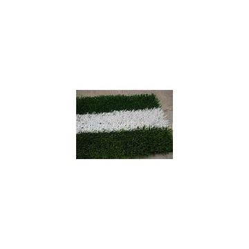 PE + PP Monofilament Turf Artificial Grass For Indoor Or Outdoor Soccer , Football Field