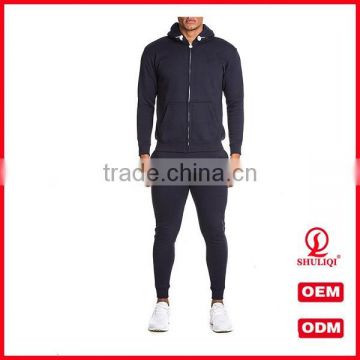 Mens Sportswear Slim Fit Plain Training Tracksuit / Warm up tracksuit wholesale for men H-2108
