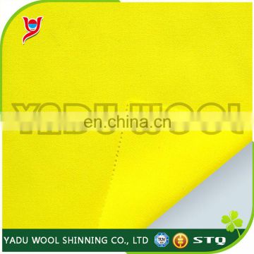 Wholesale fabric online / yellow wool fabric / twill dye acrylic fabric for sports cap