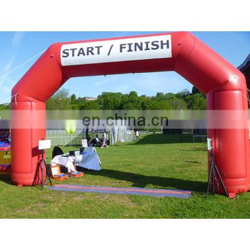 factory sale inflatable start finish line arch with custom