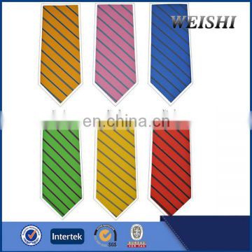 2015 latest stripe necktie design for mens tie from china