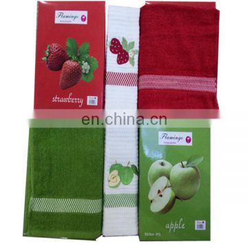 Gift box 100% embroidery cotton tea towel