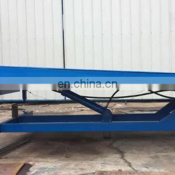 7LGQ Shandong SevenLift electro hydraulic container mini dock leveler with platform