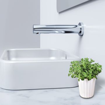 Rust-proof Touchless Bathroom Sink Faucet Touchless Wall Mount Faucet