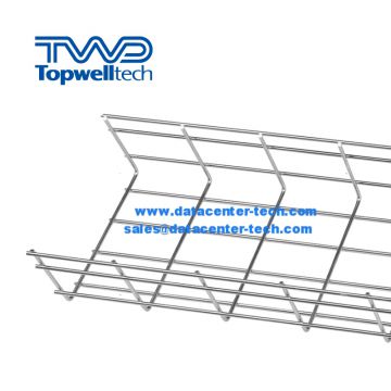 Flexible Stainless Steel Wire Basket Cable Tray 50mm-800mm