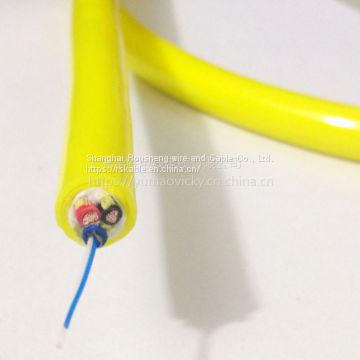 Yellow Sheath Color Rov Cable Corrosion-resistant Cable