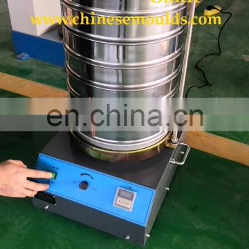 Lab Testing Equipment Electric Vibrating Sieve Shaker Electric Soil Sifting Sieve