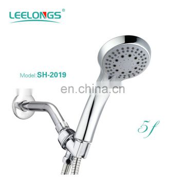 Leelongs Multi functional Handheld Rain Shower Head with adjustable shower arm
