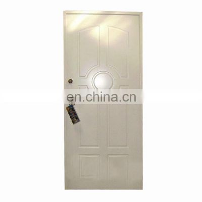 Silver gray color exit fire rated steel doors / fireproof door BS listed fire door