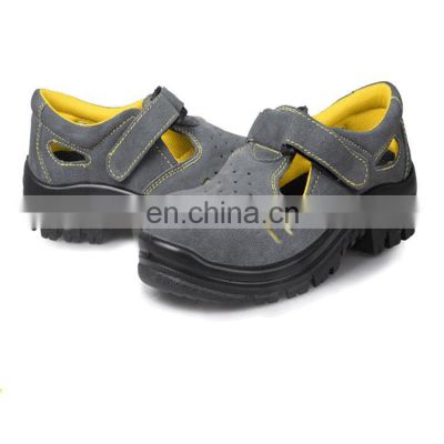 Shandong Industrail Safety Footwear Steel Toe Safety Boots Summer Sandals Safety Shoes