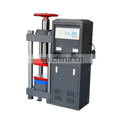 2000kN Digital Display Hydraulic concrete press test machine price