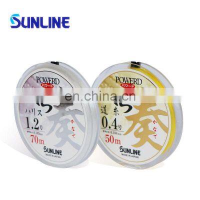 SUNLINE 50M Strong powerful fish lines powerful line nylon monofilament fishing line