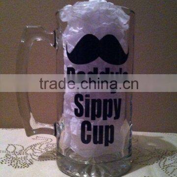 dad sippybeer glass mug