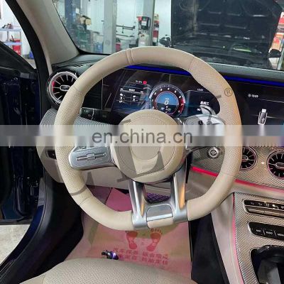High Quality Car accessories carbon fiber steering wheel For Mercedes Benz AMG