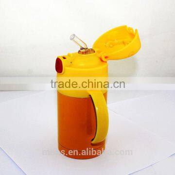 water bottles with straw and handle for kids