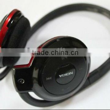 2012 hotsale Fashion Sports Stereo wireless headset mp3 player