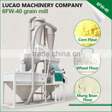 2016 electric industrial farm commercial small roller teff flour milling machine