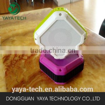 Competitive price colorful square shape mini wireless speaker for phone