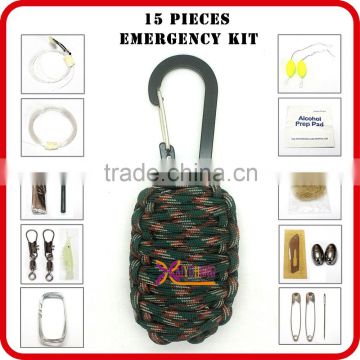 wholesale diy paracord kit for emergency survival