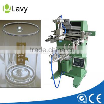 one color glass bottle screen printing machine