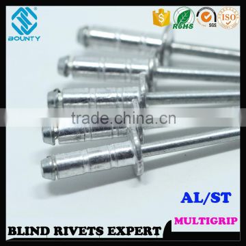 HIGH QUALITY FACTORY DOME HEAD A/S MULTIGRIP RIVETS