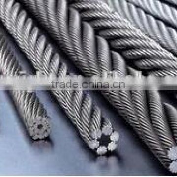 high quality stainless steel wire rope/cable