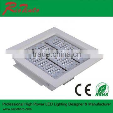 Factory Price Meanwell Driver ip65 100w 120w 150w gas station led canopy lights led gas station