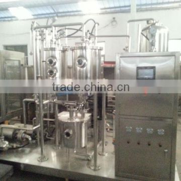 Carbonated drinks mixing machine