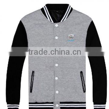 New Diamond Pattern Cotton Varsity Jacket For Men