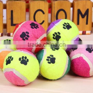 Pet Toys Type and Dogs Application Pet Tennis dog toys ball