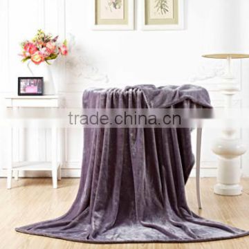 2015 new design flannel fleece blanket 100% polyester for blanket