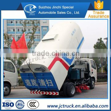 4x2 chassis Carbon steel dongfeng sweeping truck /road sweeper promotion price