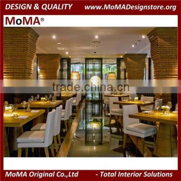 European High End Modern Restaurant Furniture, Restaurant Dining Table And Chairs