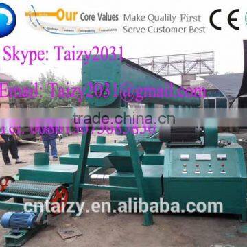 hot sale bbq charcoal briquette making machine/ wood waste briquette press machine