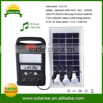 3.5W solar panel solar Led lighting solar light for home