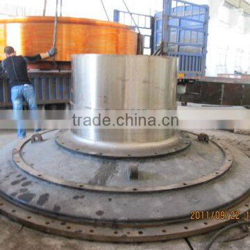 Casting rotary kiln part large size mill inlet