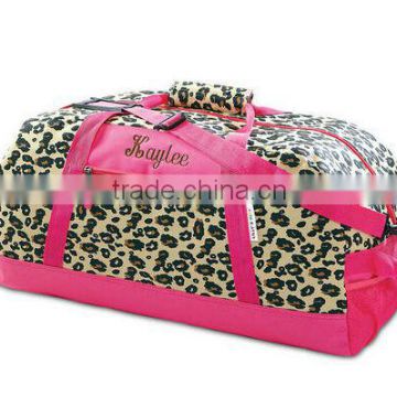 wholesale Leopard Spots sport Duffel Bag gym bag