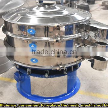 High precision Rotary vibrating screen for corn starch