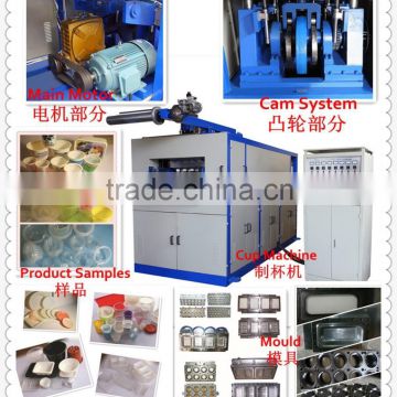 Automatic Plastic Cup Forming Machine, air pressure thermoforming machine