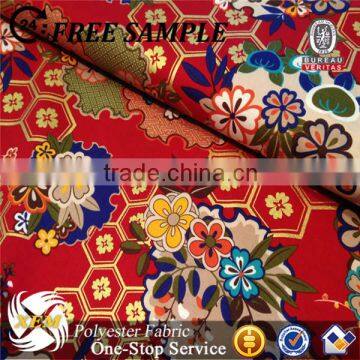 High quality cheap custom printed chiffon fabric