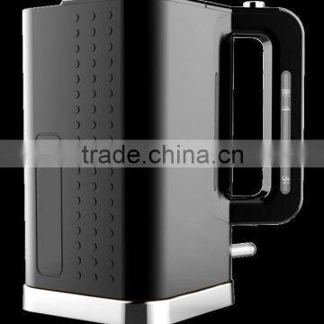 Best Sale high quality 3000W 1.5L electric kettle 360 cordless dots design with CE/GS/CB/ROHS/LFGB/BSCI