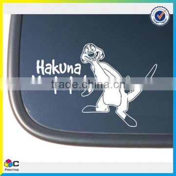 Professional production best selling car static cling sticker