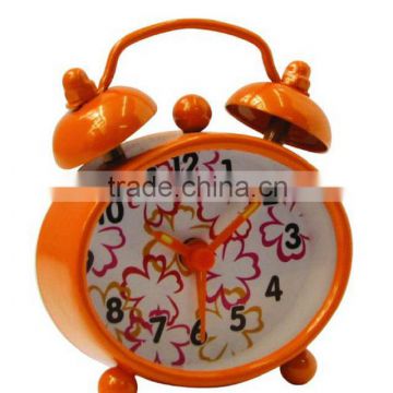 TB05402 Orange mini gifts alarm clock