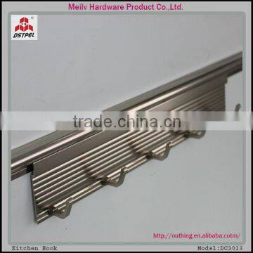 cheapest kitchen aluminum accessories/aluminum kitchen hanging/kitchen rack / kitchen hook DC3013,with good quality