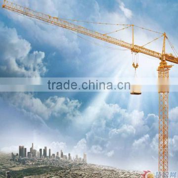 CS 2015 hot sale Max. lifting capacity 5t tower crane boom length 50m Zoomlion tower crane specification