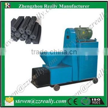 Friendly-environment wood and sawdust coal/charcoal extruder machine