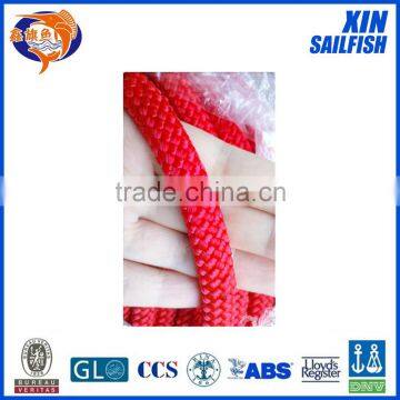 11mm 32 strand pp doubled braided rope