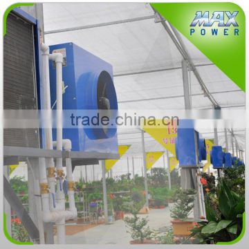 hot air coal fired water heater Single span agricultural greenhouse for vegetables