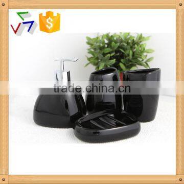 4pcs ceramic bathroom accessory