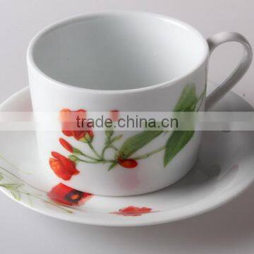 China top factory wholesale porcelain dinnerware tea cup sets hot sale